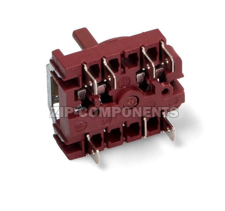 Переключатель режимов 4позиции шток23мм плиты Teka 3140101 Gottak 6404630