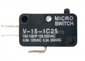 Микровыключатель СВЧ V-15-1C25 250V 15A