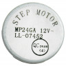 Поворотный мотор (двигатель жалюзи) кондиционера MP24GA 12V LL-07452 Вал (Н-8 мм, D-5 мм)