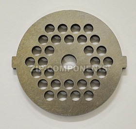 Решетка мясорубки Panasonic №2 (PS003) D-53.5mm, отв.-5mm, центр.d-7.6, зам. AMM10C-180